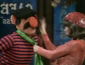 A Full-Bodied Humanoid gets slapped by Rita Moreno