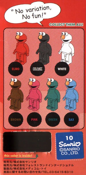 Series 3, Elmo variations.