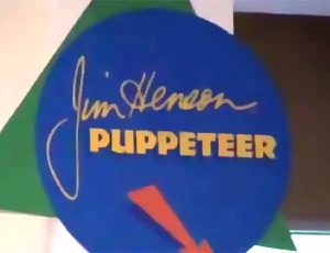 Exhibit sign at the Center for Puppetry Arts.