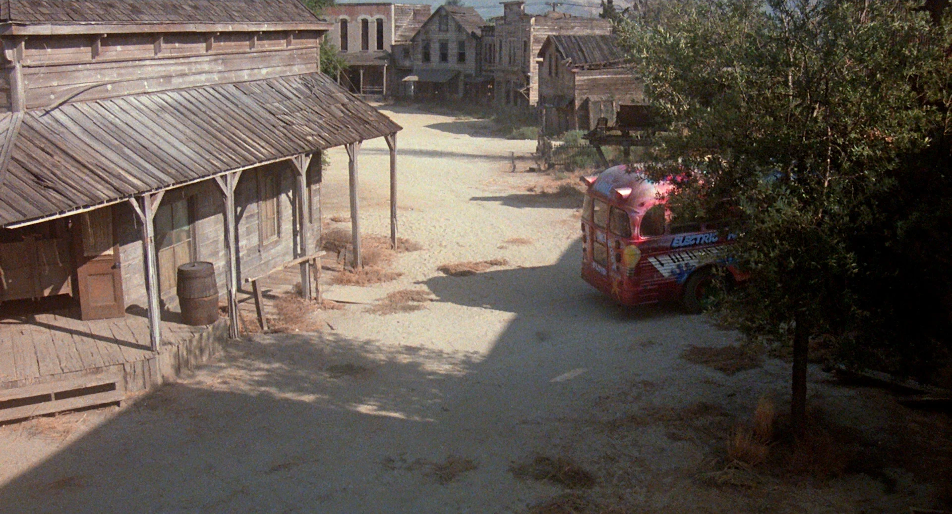 The old ghost town