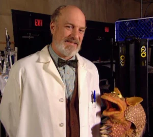 Joe, err, John Hostetter and Joe the Armadillo