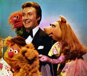 Peter with the gang of The Muppet Show.