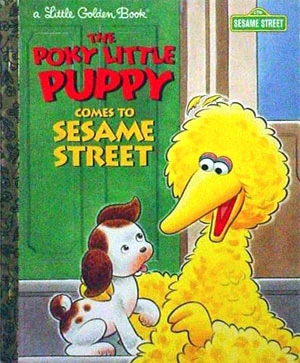 The Poky Little Puppy on Sesame Street