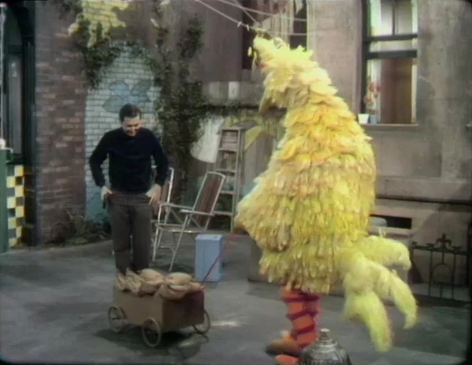 Big Bird and Bob.