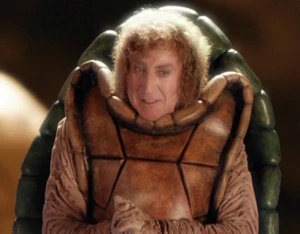 Wilder as the Mock Turtle in Alice in Wonderland.