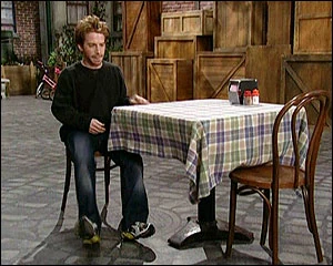 Seth Green on Sesame Street.