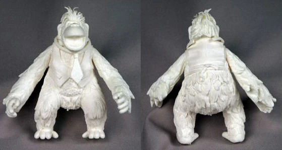 The Sal action figure prototype