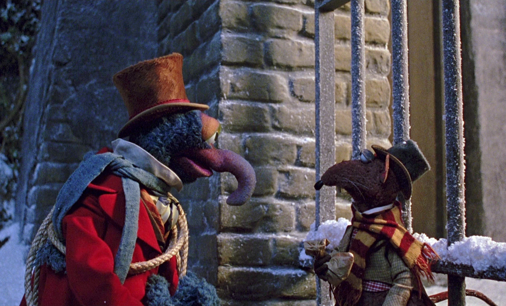 Gonzo and Rizzo in The Muppet Christmas Carol.