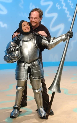 Kristin Chenoweth with Jim Martin