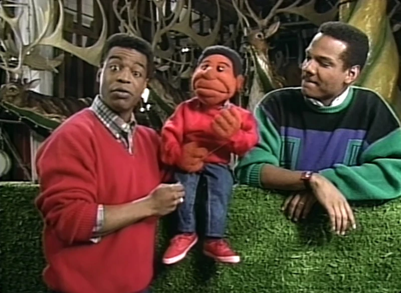 Burton, the puppet and Clash.