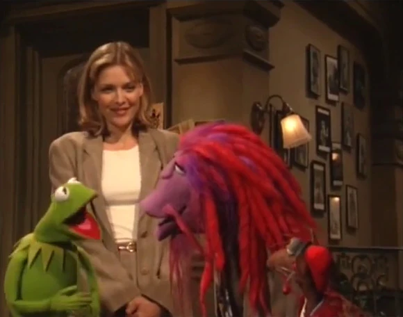 Michelle offers to host the first show.