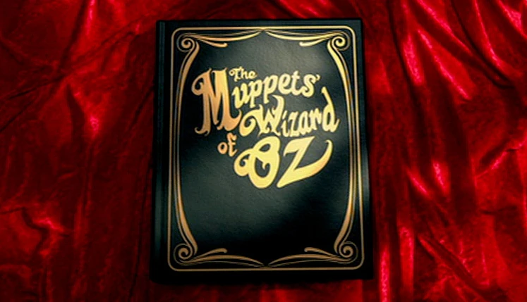 The Muppets' Wizard of Oz title card.