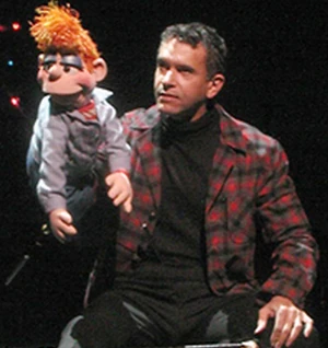 Brian Stokes Mitchell and Carrot Top
