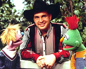 Garth Brooks on Sesame Street