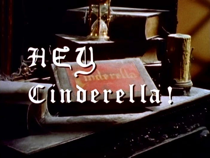 Hey Cinderella! title card.