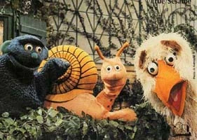 Mordicus (Blue Grouch), Trepido (Snail) and Toccata (Albatross)