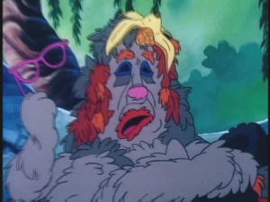 Marjory on the animated Fraggle Rock