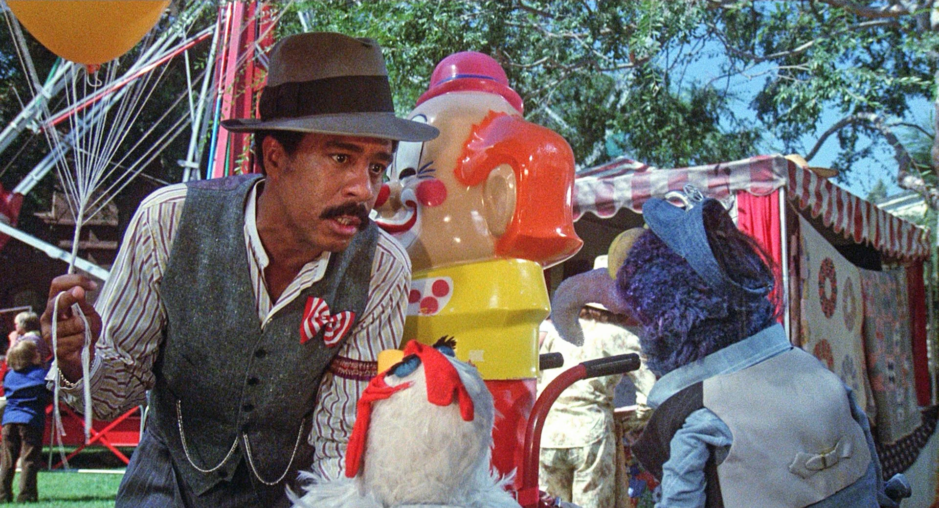 Richard Pryor makes a sale in The Muppet Movie.