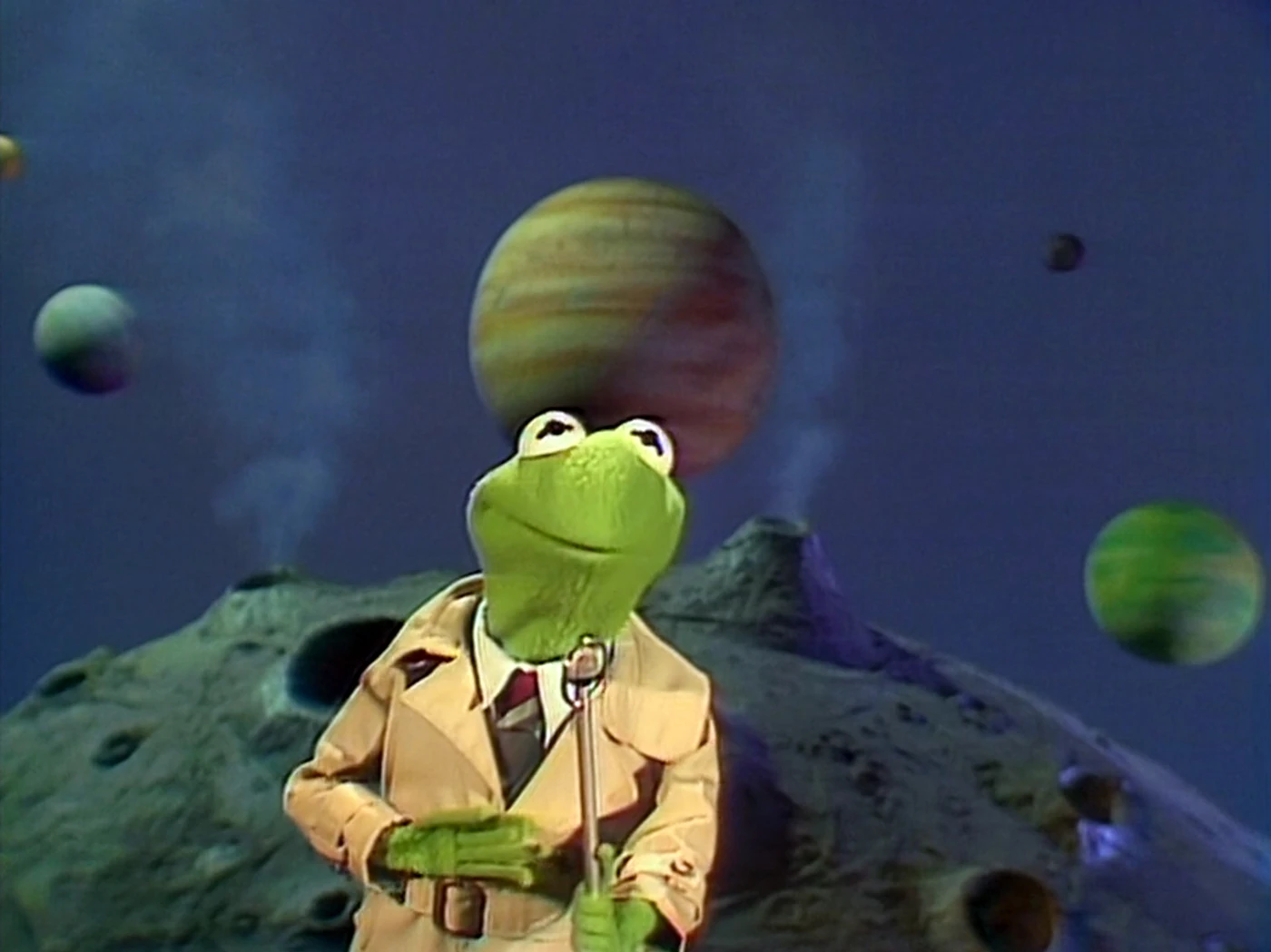 Kermit on Planet Koozebane.