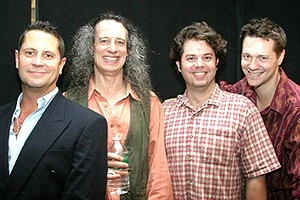 Anthony Asbury, Martin P. Robinson, Bill Remington, and Matt Vogel from 2003 Broadway production