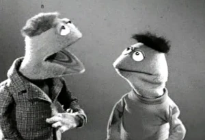 Scoop and Skip in a Wilson's Meats promotional film