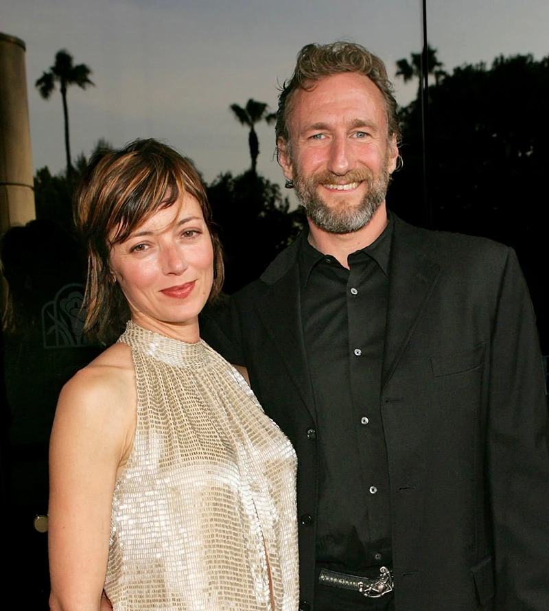 Mia Sara and Brian Henson