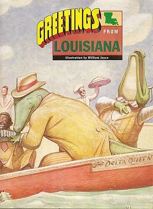 Part of a William Joyce poster in Sesame Street Magazine