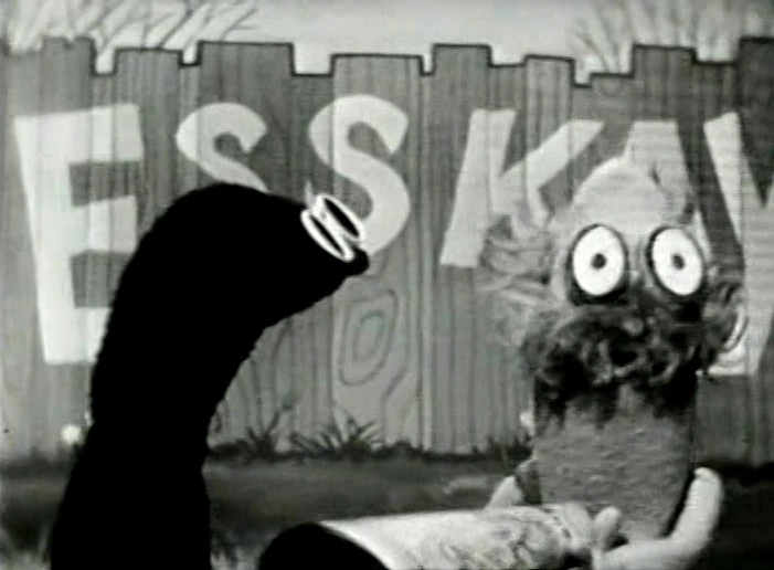 Harry and Professor Madcliffe sell Esskay.