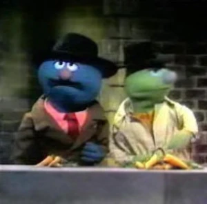 Lefty (right) and his boss (left)