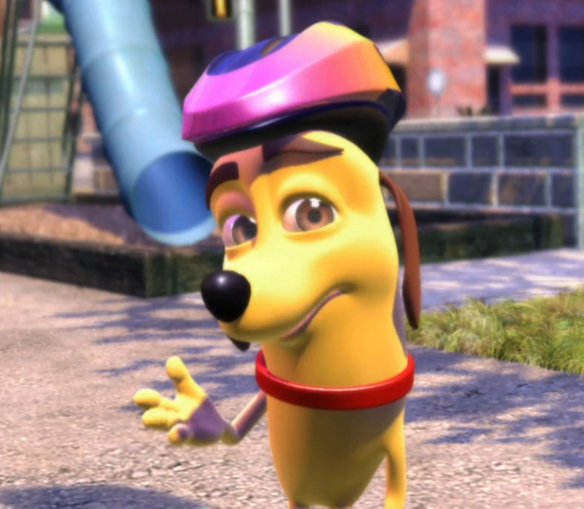Bernie, TJ's dog and pal