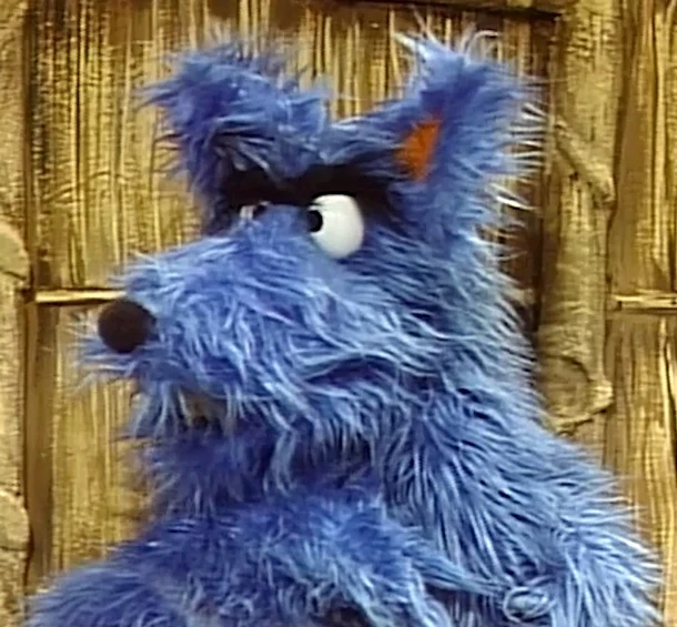 Blue wolf, 1970s.
