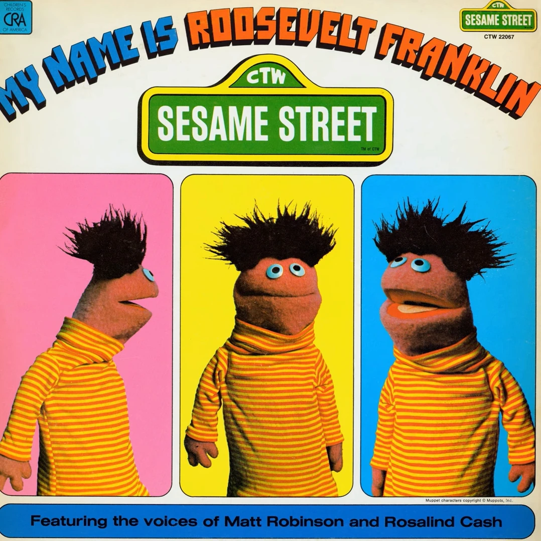 My Name is Roosevelt Frankin 1974 album cover.