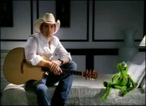 Brad Paisley with Kermit