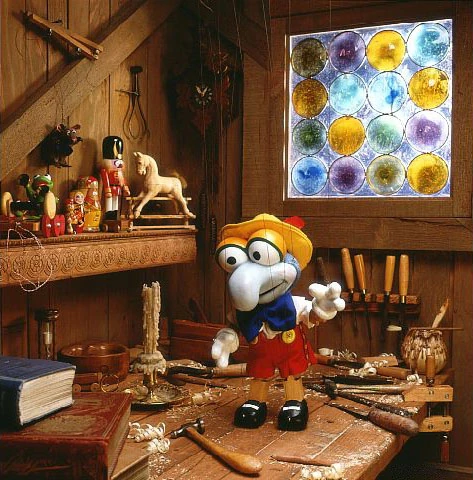 Baby Gonzo as Pinocchio
