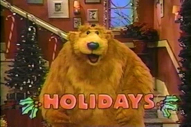 Bear introduces the theme: Holidays