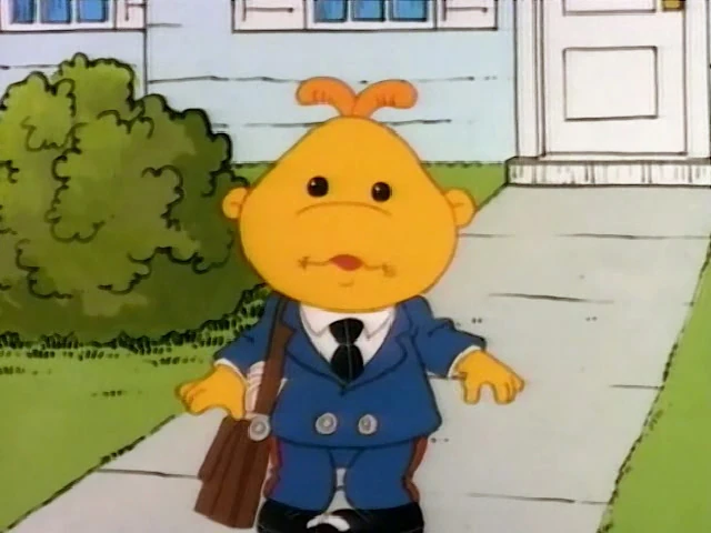 Baby Scooter as Charlie Brown