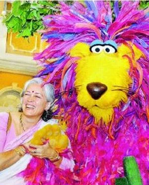 Boombah and India's Children's Film Society chair Nafisa Ali