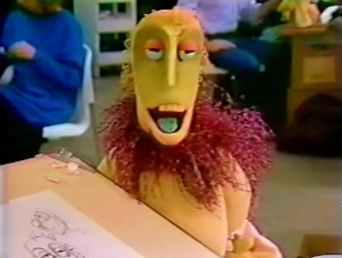 Another Primitive from the same TV appearance. In the scene, Mike Frith can be seen working on his concept sketch.