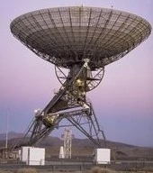 Goldstone radio telescope.