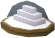 A detailed view of a snow globe