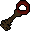 Bronze key red