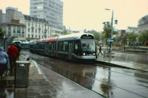 The tram, Old Market Square, Nottingham.Photo credit: Tim Gray 2005