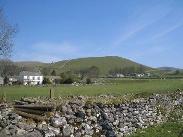 Countryside just south of the village of Malham,Yorkshire Dales, England, Photo credit: David Benbennick