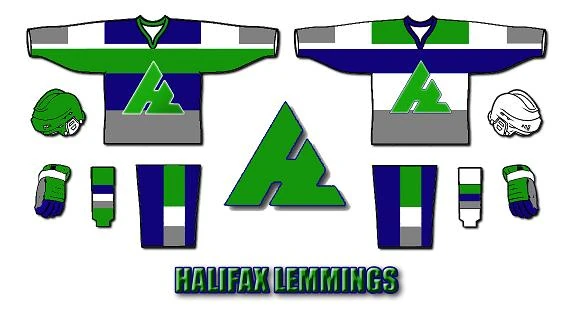 Halifax Lemmings current uniform
