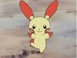 Plusle, um dos juízes do Blast Battle.