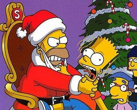 Los Simpsons navidad