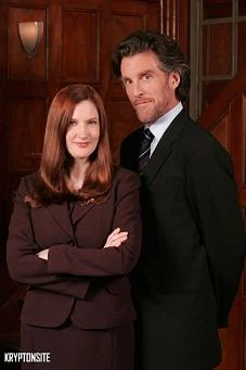 Lionel Luthor and Martha Kent.