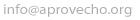 Image:Aprovecho_email.gif