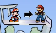 Original Mario compared to the Current Mario