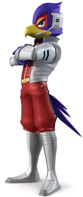 Falco in Star Fox Command.